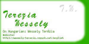terezia wessely business card