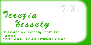 terezia wessely business card